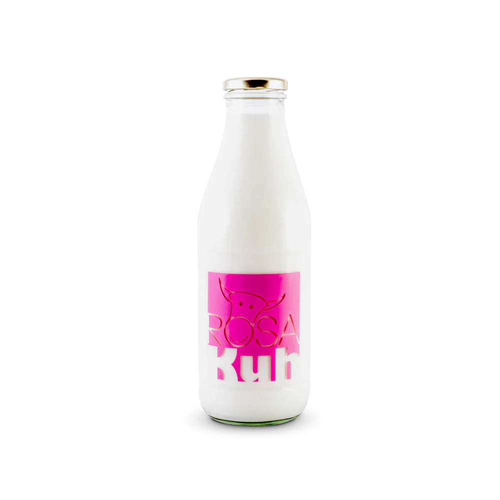 Milch 1l Glasflasche